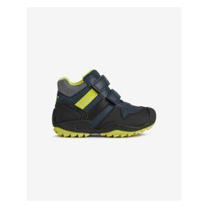 Yellow-black children's sneakers Geox New Savage - unisex