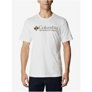 White Men's T-Shirt Columbia Basic Logo™ - Men's