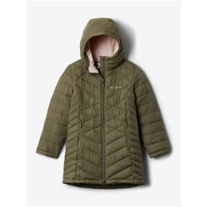 Green Girls' Quilted Jacket Columbia Heavenly™ Long Jacket - unisex