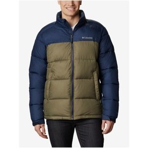 Blue-Green Men's Quilted Winter Jacket Columbia Pike Lake - Men