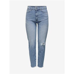 Blue Women's Straight Fit Jeans ONLY Emily - Women
