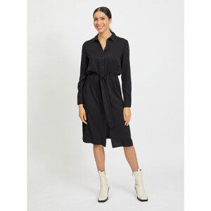 Black Shirt Dress VILA-Dania - Women