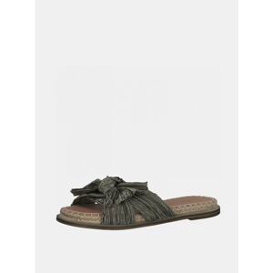 Khaki Slippers Tamaris - Women