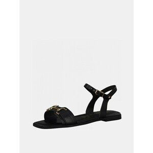 Black Leather Sandals Tamaris - Women