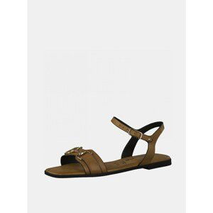 Brown Leather Sandals Tamaris - Women