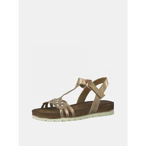 Sandals in Gold Tamaris - Women