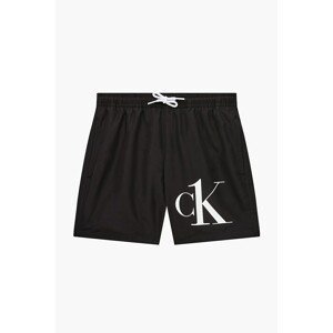 Calvin Klein Black Boys Swimwear Medium Drawstring - Unisex