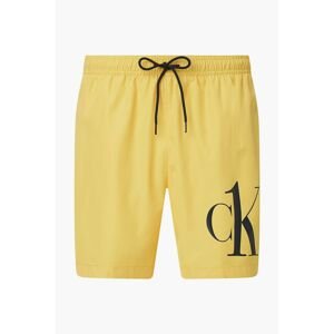 Calvin Klein Yellow Mens Swimwear Medium Drawstring - Men