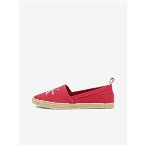 Calvin Klein Espadrille Printed Dark Pink Women's Espadrille - Women