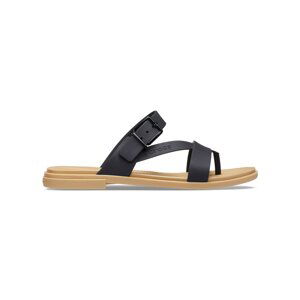 Crocs Black Flip Flops Tulum Toe Post Sandal W Black - Women