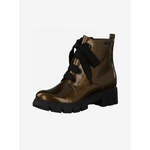 Dark brown ankle boots Tamaris - Women