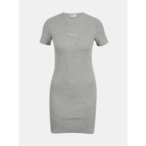 Grey Ribbed Sheath Dress TALLY WEiJL - Women