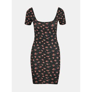 Black Floral Sheath Dress TALLY WEiJL - Women