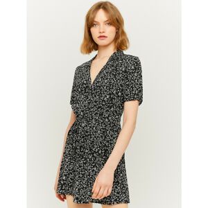 Black Floral Dress with Buttons TALLY WEiJL - Women