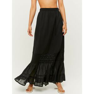 Black maxi skirt with decorative detail TALLY WEiJL - Women