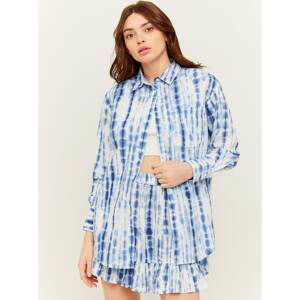 Blue-white patterned shirt TALLY WEiJL - Women