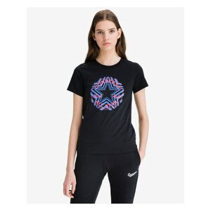 Multi Star Chuck Patch Converse T-shirt - Women