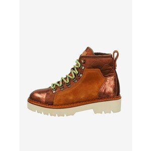 Scotch & Soda Bronze-Brown Women Leather Ankle Boots in Suede Sc - Women