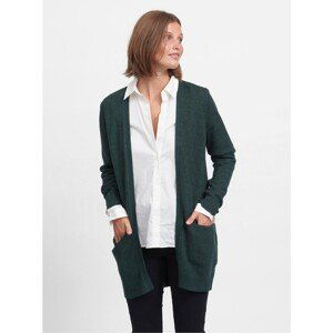 Dark Green Cardigan VILA Ril - Women