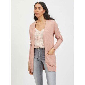 Light Pink Cardigan VILA Ril - Women