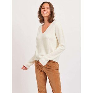 Cream sweater VILA Oa - Women