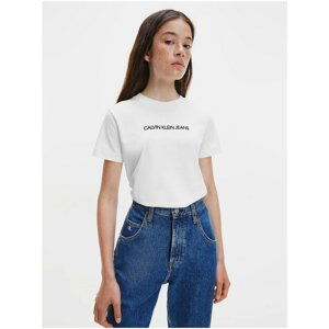 Shrunken Institutional T-shirt Calvin Klein - Women