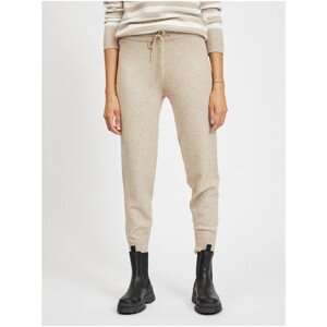 Beige Women's Sweatpants VILA Ril - Women