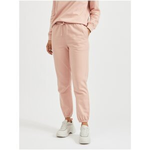 Light Pink Women's Sweatpants VILA Rustie - Women
