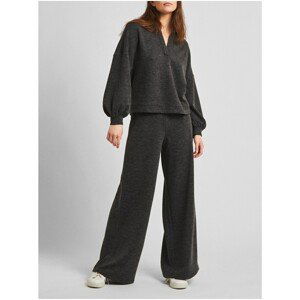 Dark grey wide trousers VILA Many - Women