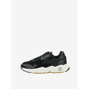 Black Women's Leather Sneakers GANT Nicewill - Women