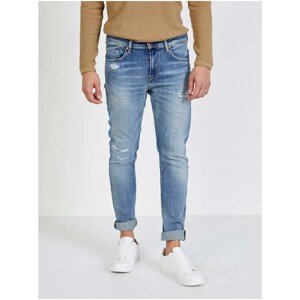 Light Blue Men's Straight Fit Jeans Jeans Finsbury Jeans JeansBury - Men