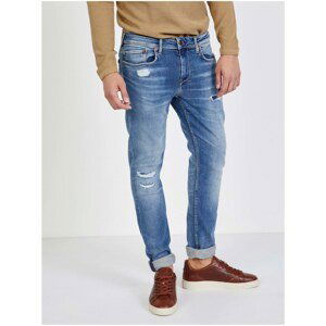 Light Blue Men's Straight Fit Jeans Jeans Finsbury Jeans JeansBury - Men