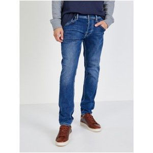 Blue Men's Straight Fit Jeans Track Jeans Jeans - Men