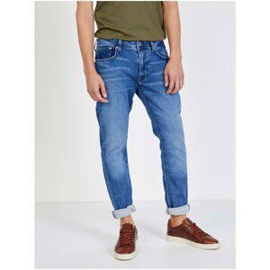 Blue Men's Straight Fit Jeans Jeans Stanley - Men