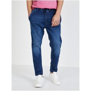 Dark Blue Men's Straight Fit Jeans New Johnson Jeans Jeans Jeans - Men