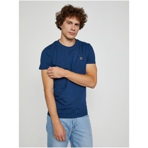 Dark Blue Men's T-Shirt Pepe Jeans Wallace - Men