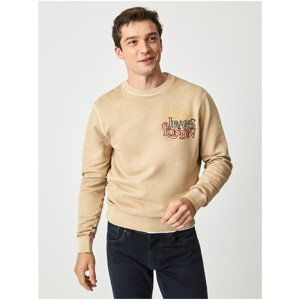 Beige Men's Sweatshirt Pepe Jeans Danny - Men