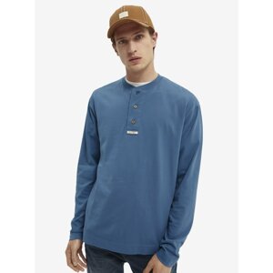 Blue Men's T-Shirt Scotch & Soda - Men's