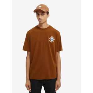 Brown Men's T-Shirt Scotch & Soda - Men's