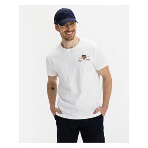 White Men's T-Shirt GANT - Men