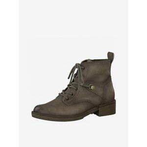 Dark brown ankle boots Tamaris - Women