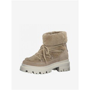 Tamaris Leather Winter Boots - Women