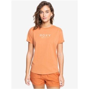 Orange T-shirt with print Roxy - Women
