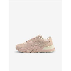 Light Pink Women's Sneakers in Suede Puma Hedra - Women