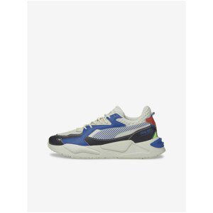 White-blue unisex sneakers Puma Re.Gen - unisex