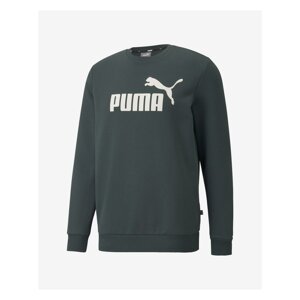Dark Green Men's Sweatshirt Puma - Men
