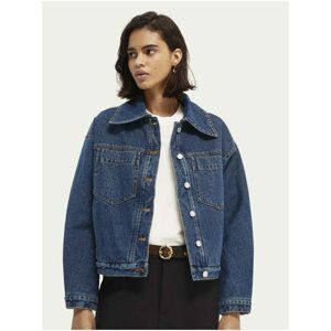 Blue Women's Denim Jacket Scotch & Soda - Women