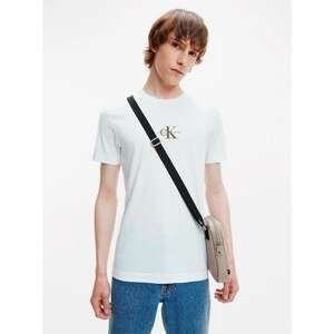 White Men's T-Shirt Calvin Klein New Iconic Essential Tee - Men's