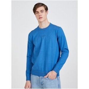 Blue Men's Sweatshirt Calvin Klein Essential - Men