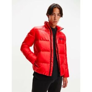 Red Men's Quilted Jacket Calvin Klein Seasonal Instit Non Do - Men's